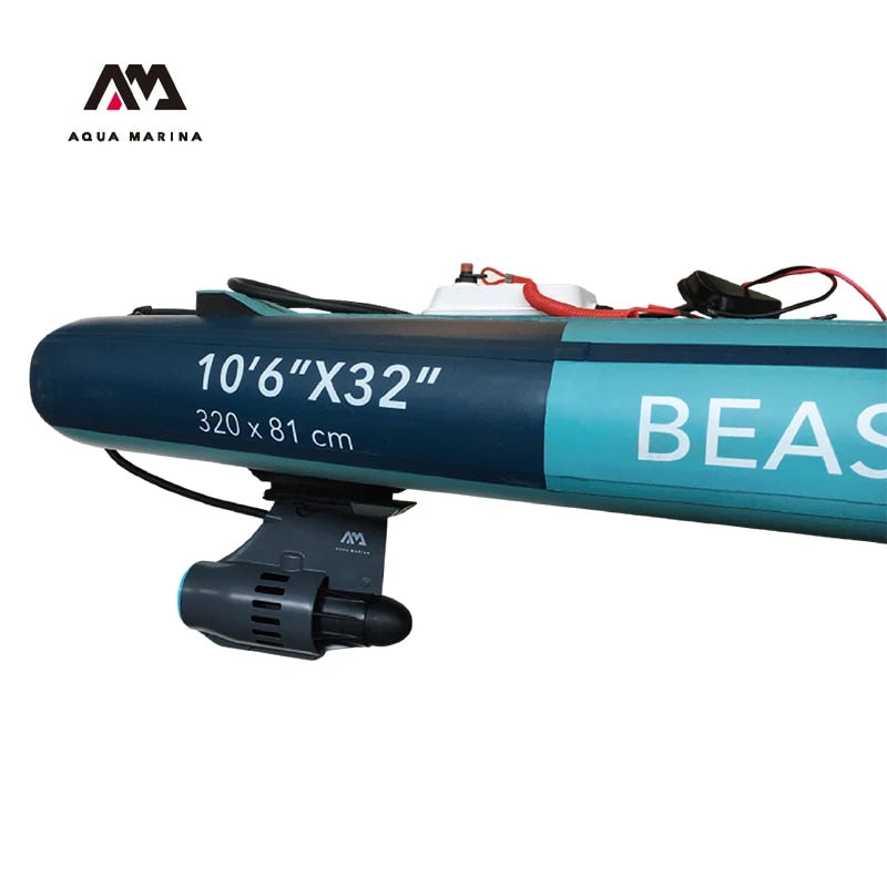 Aqua marina sup motor paddle board motor elektrisches surfbrett surf propeller batteries atz