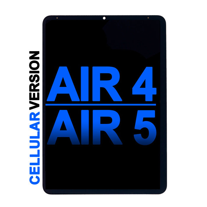 Gruppo LCD con digitalizzatore per iPad Air 4 (2020) / iPad Air 5 (2022) (versione cellulare) (originale) (tutti i colori)