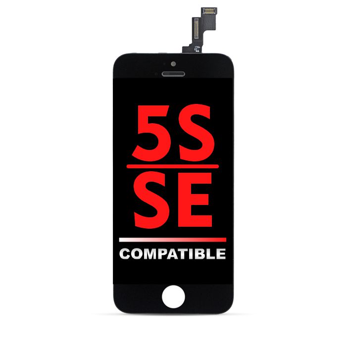 Display iPhone 5S/SE nero | LCD Display Assemblato