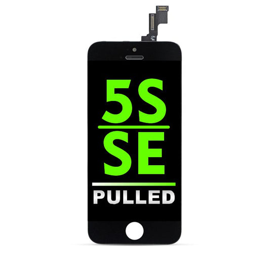 iPhone 5S/SE Ersatzdisplay gezogen | Schwarzes LCD Display