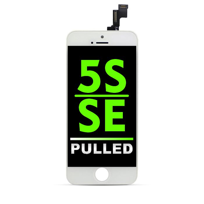 Display iPhone 5S/SE bianco tirato | LCD Display Assemblato