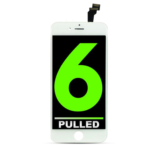 iPhone 6 Pulled Replacement Display white | LCD assembly Display