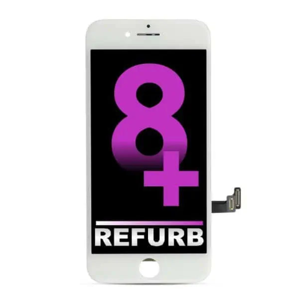 Display iPhone 8 Plus bianco C11/FC7 (Toshiba) ricondizionato (refurbished) | LCD Display Assemblato