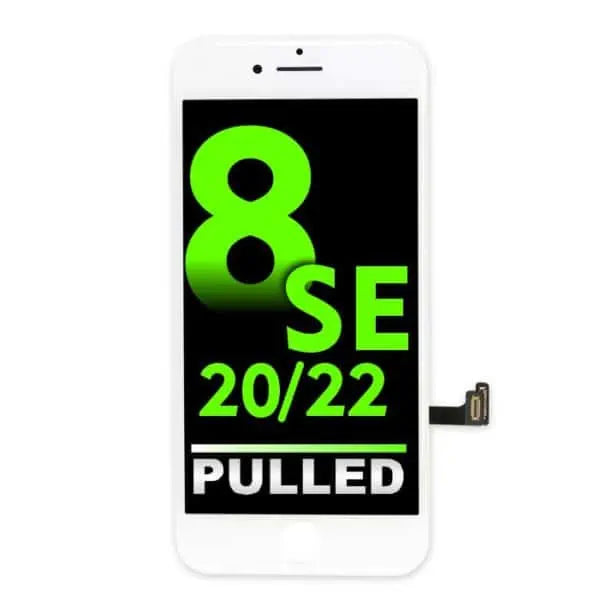 Display iPhone 8/SE 2020/SE 2022 bianco tirato | LCD Display Assemblato