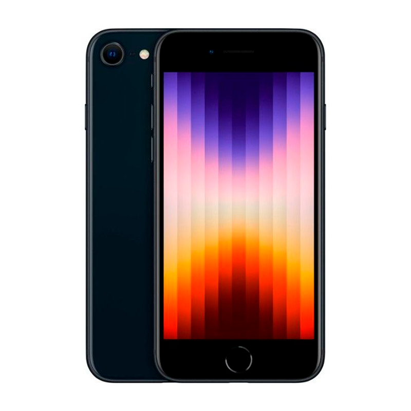 iPhone SE Black | 2022 | 64GB Grade A Refurbished (Reconditionné)