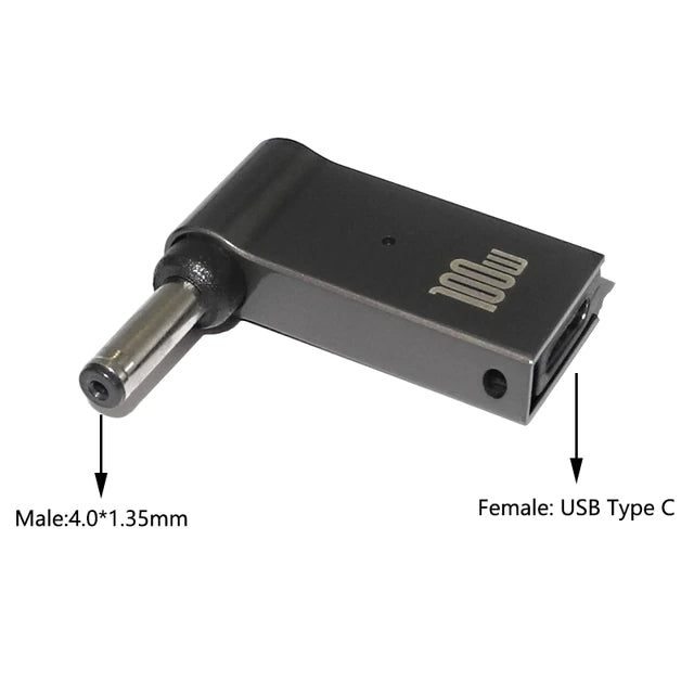 USB Type C Laptop Power Adapter Connector