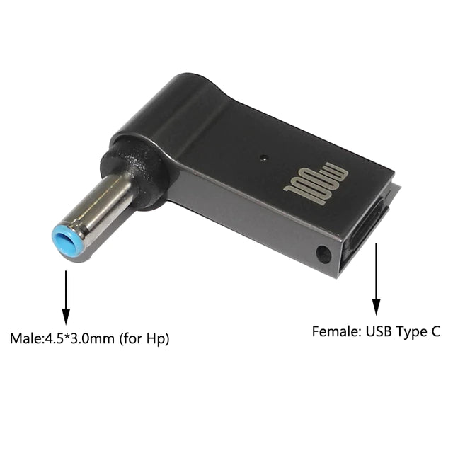 USB Type C Laptop Power Adapter Connector