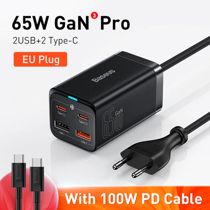100W  65W GaN Charger 4 in 1