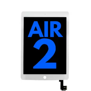 Assemblaggio LCD con digitalizzatore per iPad Air 2 (Sleep/Wake Sensor Flex preinstallato) (tirato)