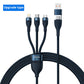 3 in 2 USB C Cable