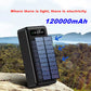 Solar Power Bank 120000 mAh