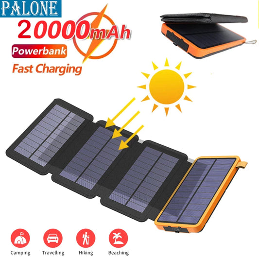 Solar Power Bank Waterproof 20000 mAh