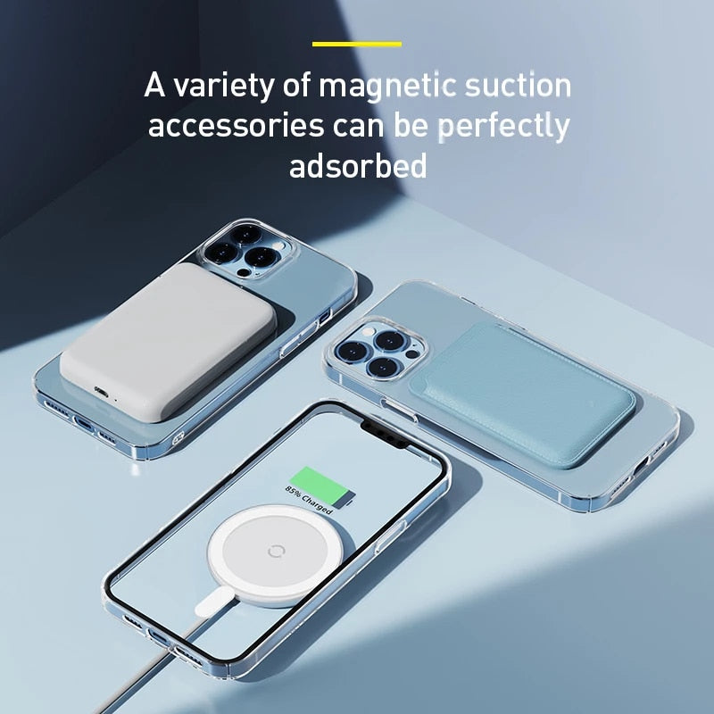 iPhone 12 Pro Case, Transparent MagSafe