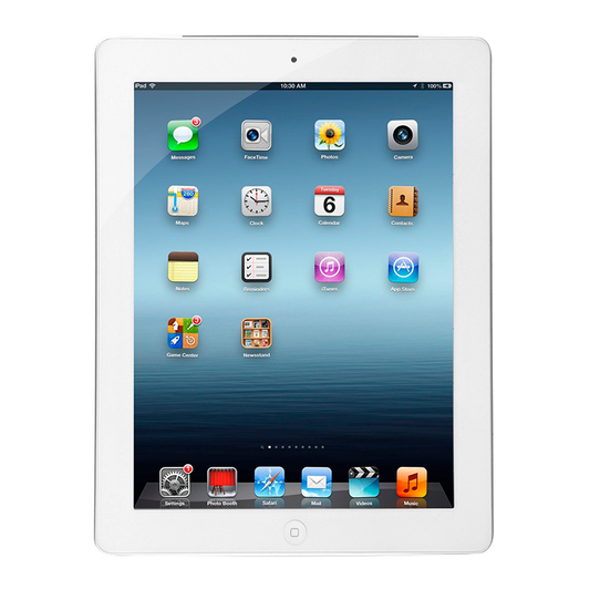 iPad 4 32GB White | 2012 | WiFi C Reconditionné (Refurbished)